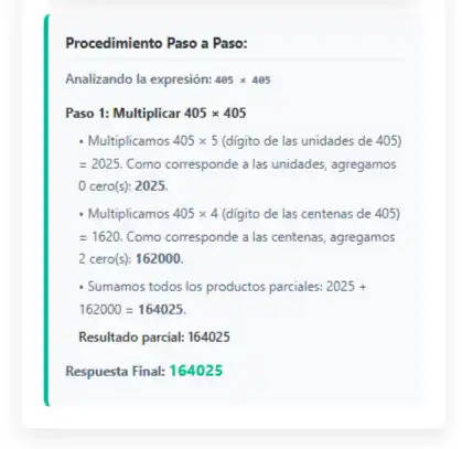 Multiplicación de dos cifras mediante el método de columnas
